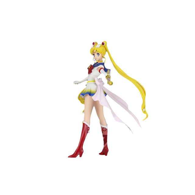 Banpresto Glitter Glamours SUPER SAILOR Chibi MOON Eternal B Figure JAPAN