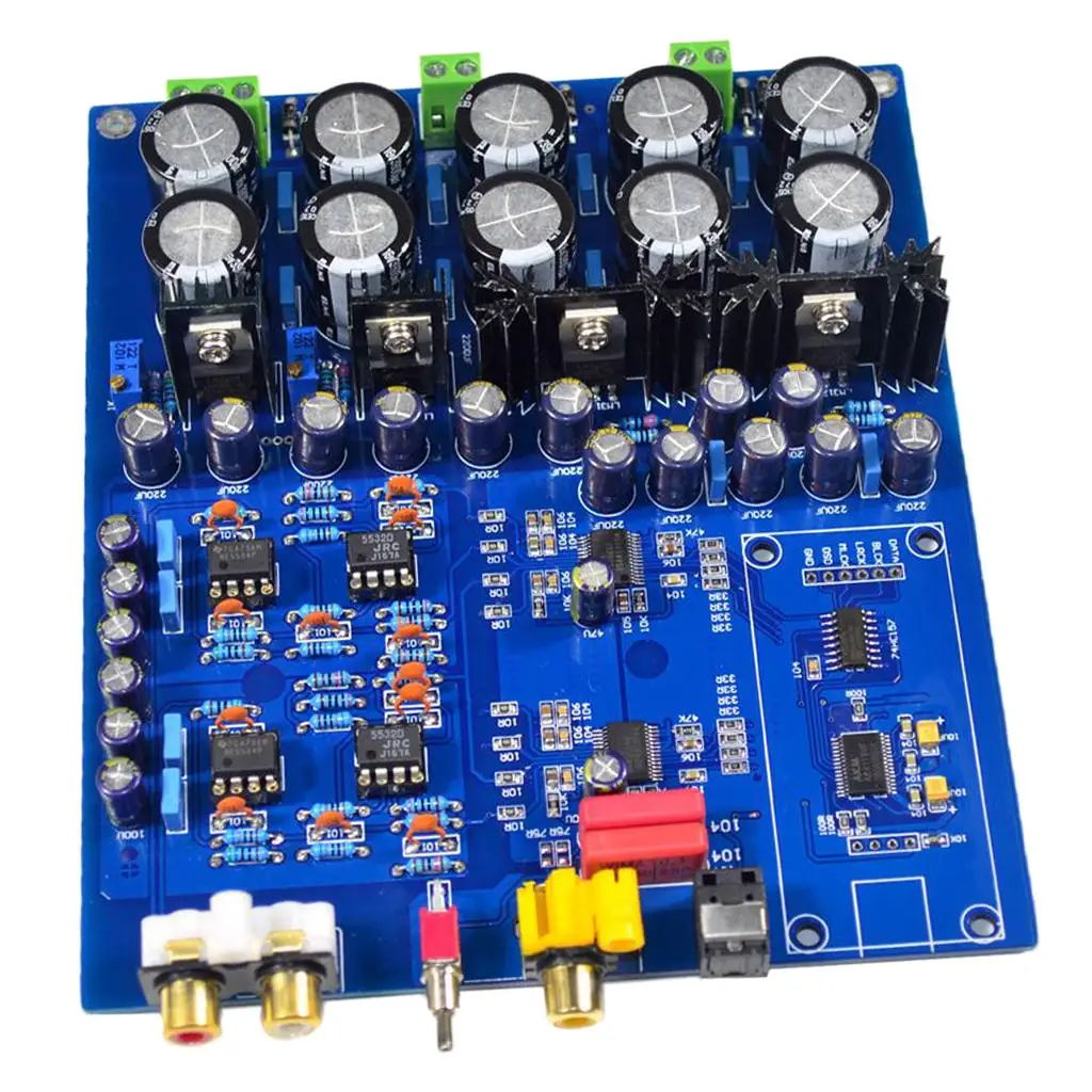 DIY Assembly AK4396+AK4113 Stereo Audio DAC  Board Module 24-bit 192K