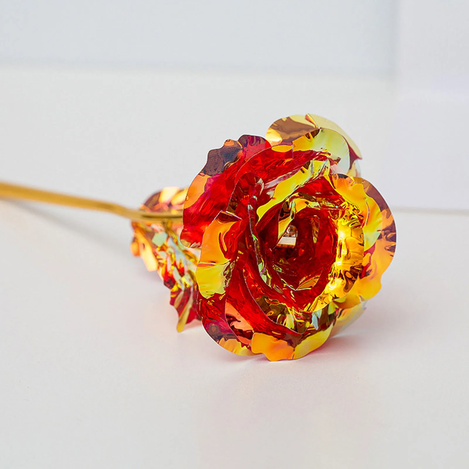 5PC Coloré Lumineux Rose Artificielle Lumière DEL Fleur dons uniques pour les Filles. 
