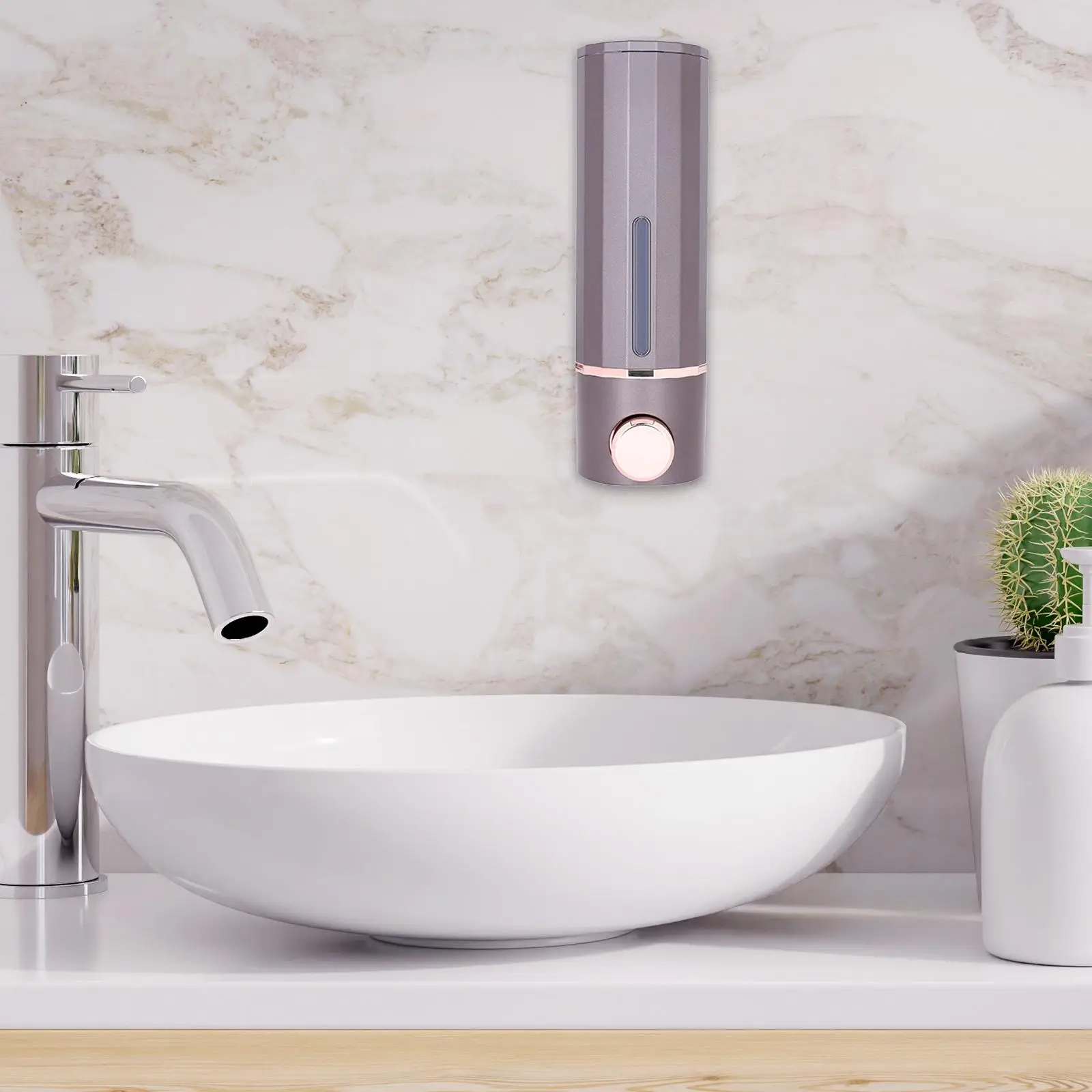 Soap Dispenser Refillable Durable 300ml Gel Shampoo for Commercial Washroom