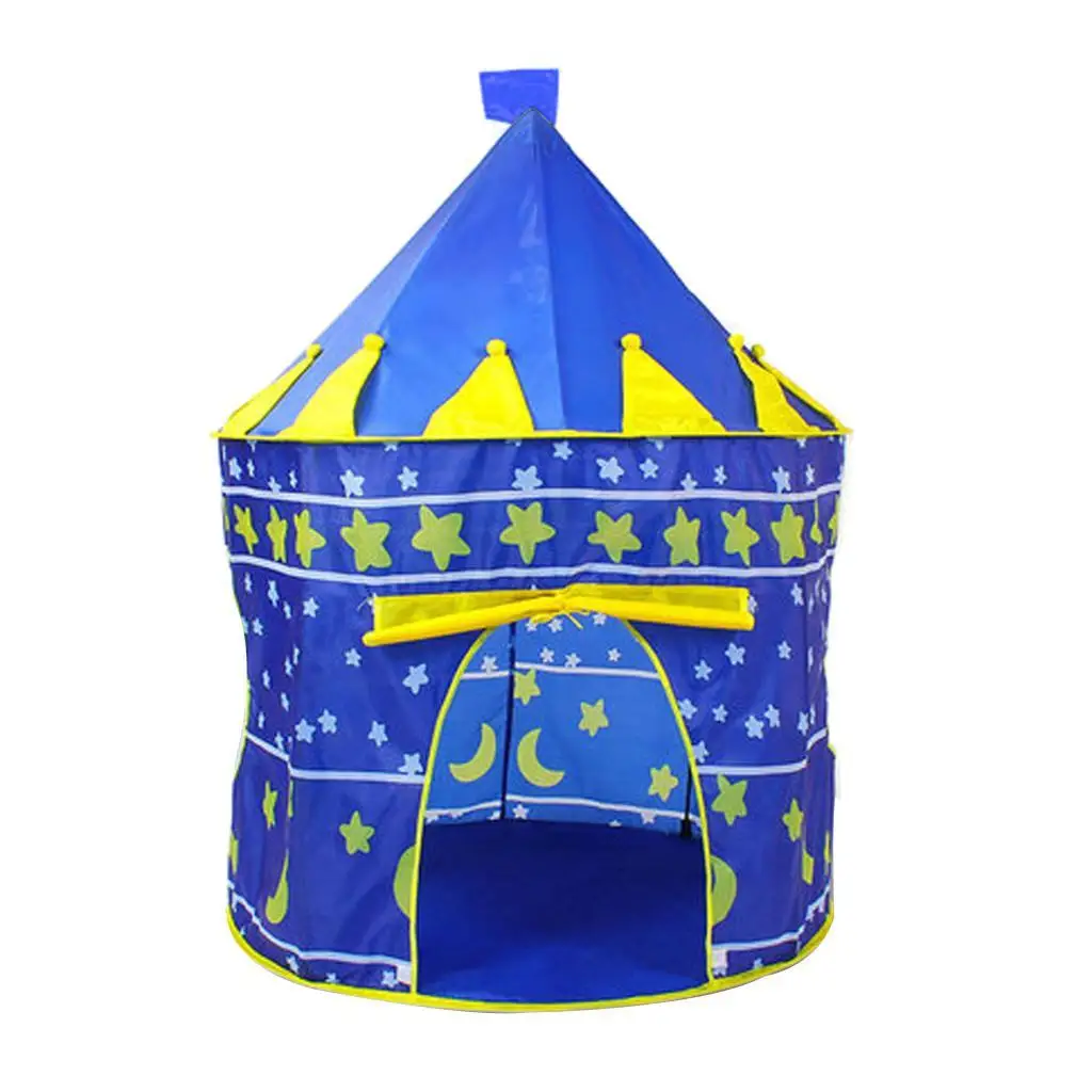 Prince Castle Play Tent Kid Outdoor Indoor Beach Summer Tent Camp Shelter