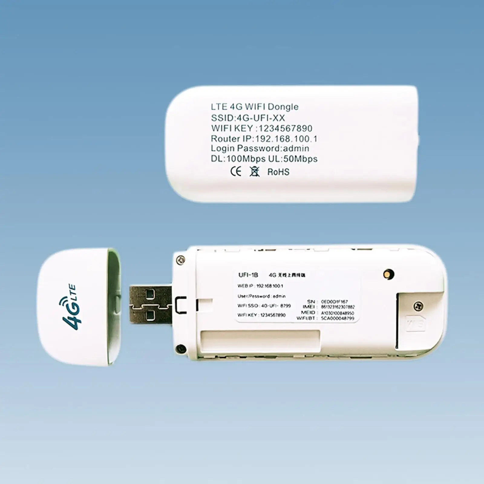 4G LTE USB Modem Dongle Universal WiFi Wireless WiFi Router , for Desktop PC