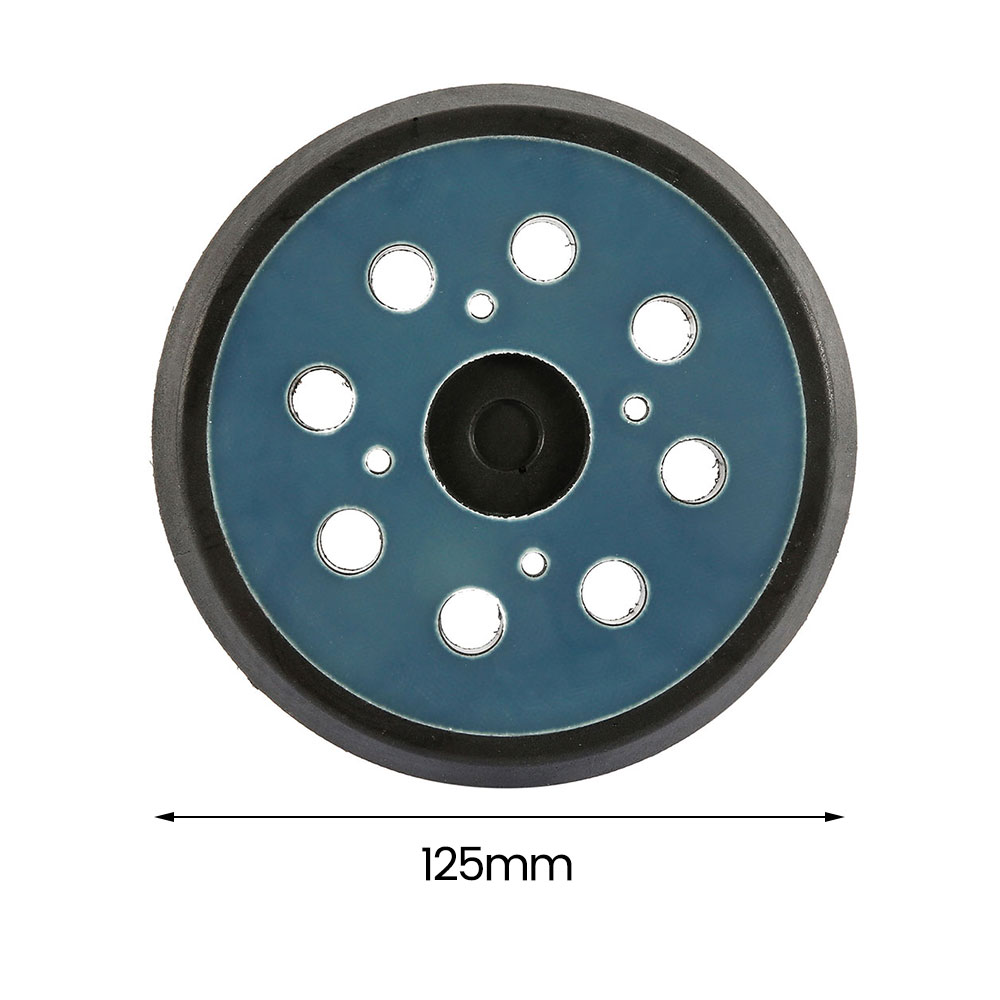5 Zoll 8 Löcher 125 mm Hakenschlaufe Schleif Stützteller Elektrischer Exzenterschleifer Scheibenscheiben Porter Cable Backup Stick On Pad – Detail 14
