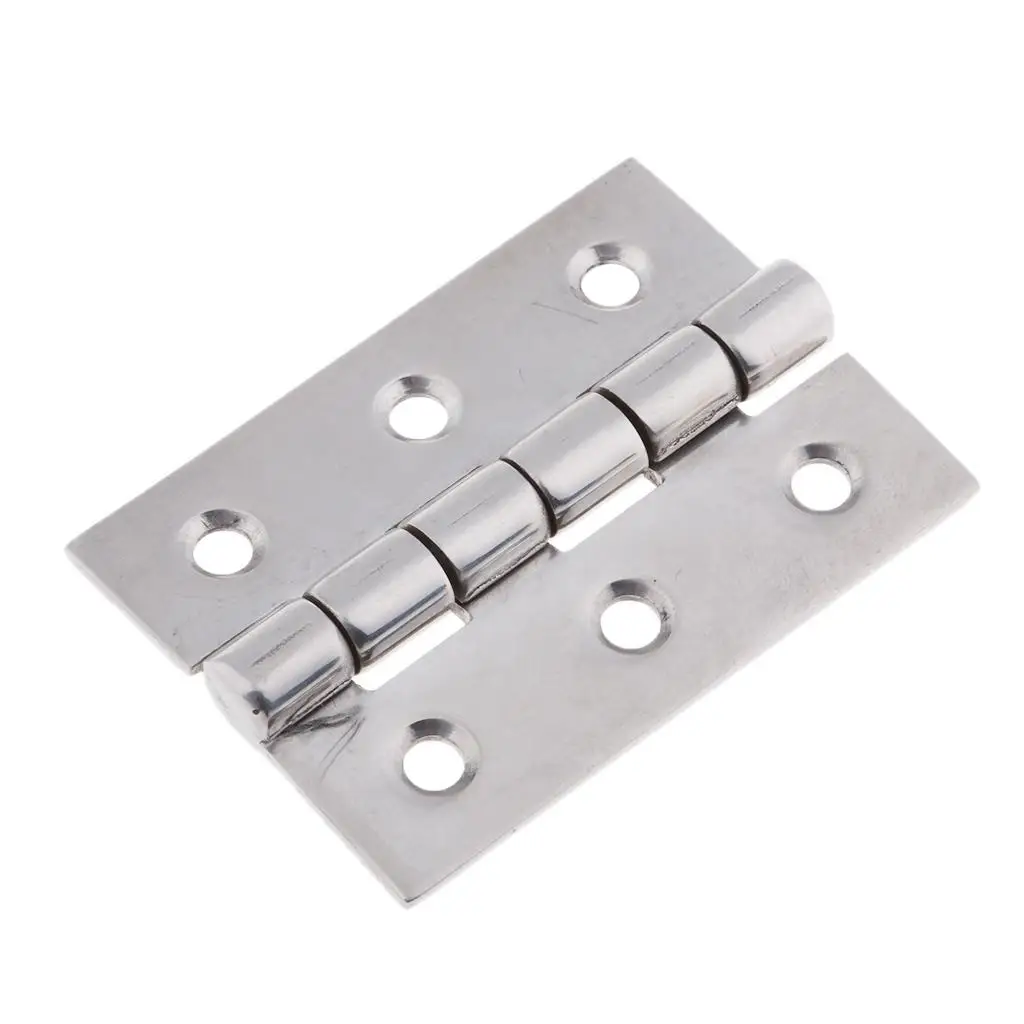 316 Stainless Steel 6 Hole Hinge for Boat Door Cabinet 60 X 42mm