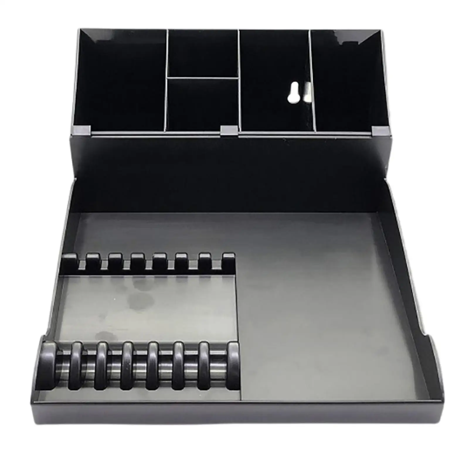 Detachable Hairdressing Tool Box Organizer & Hair Scissors Storage Tray for