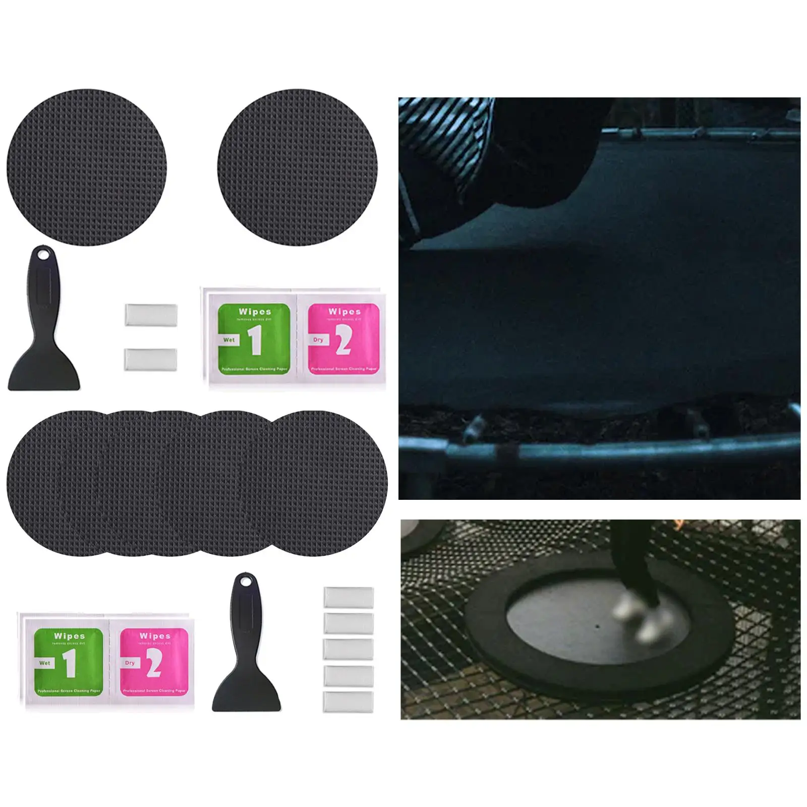 Strong Trampoline Repair Patches Fixing Hole Cover Durable Tape 4