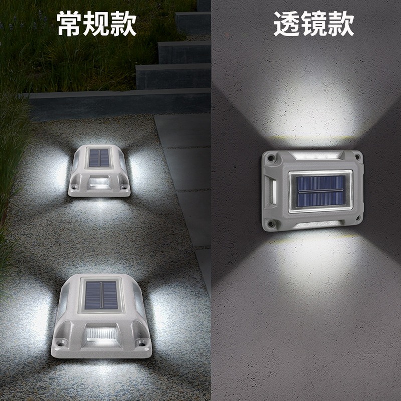 Description Picture 5 of item8Pcs Solar Buried Light IP65 Waterproof Outdoor Pathway Underground Lighting Stair Garden Landscape Street Solar Decking Lamp