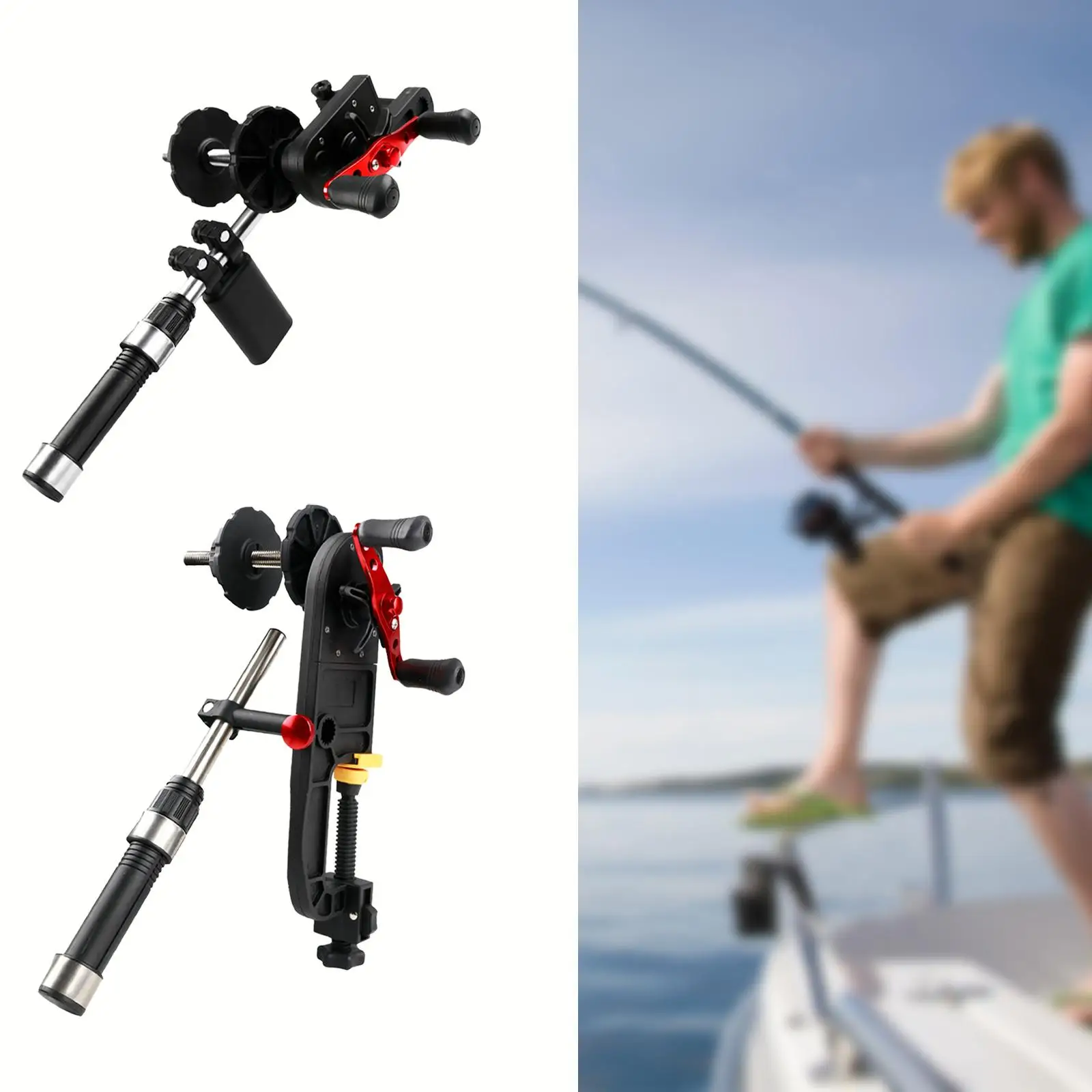 Fishing Reel Line Spooler Reel Holder Detachable Fittings Winder Machine