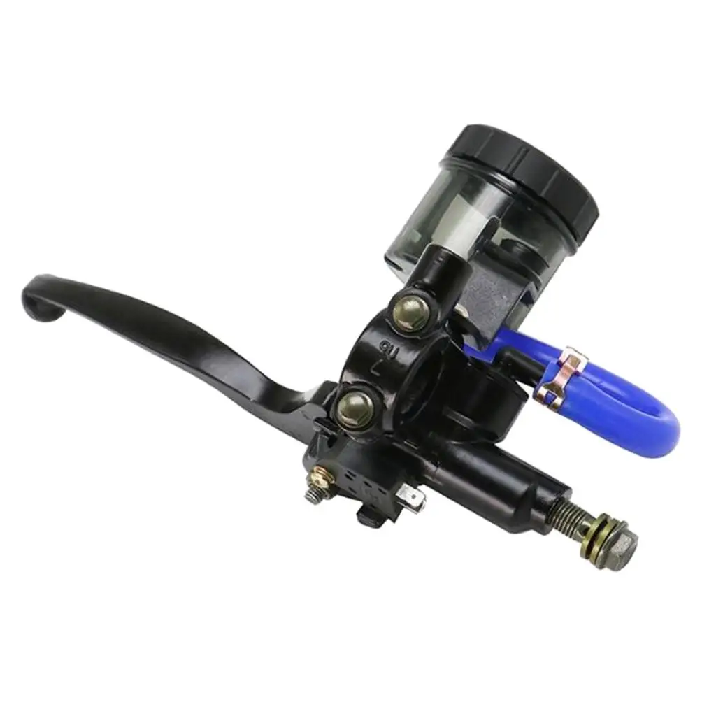 Motorcycle Hydraulic Disc Brake Clutch Hand Lever Pump Set Round Oil Cup