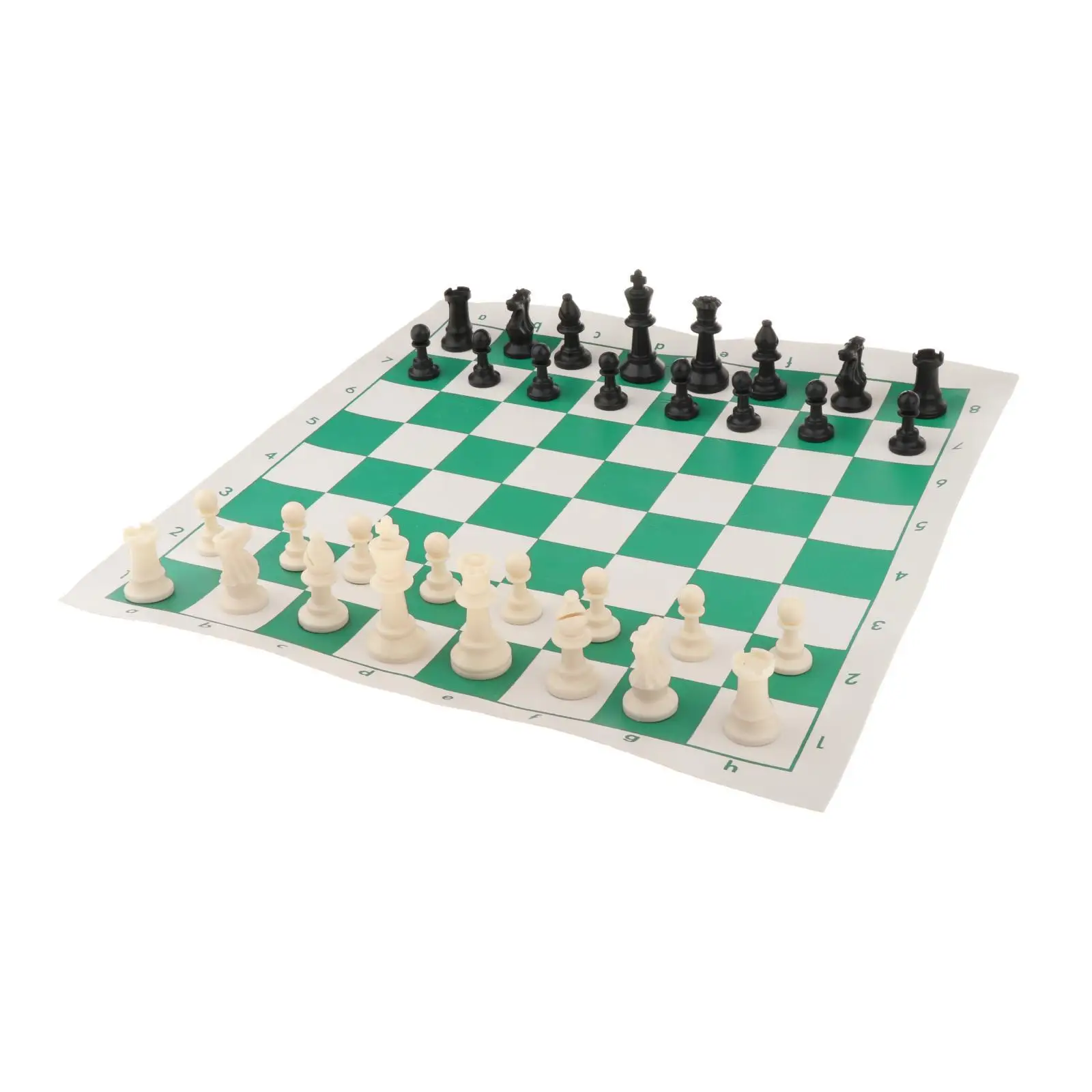 Reisen im Freien Portable Chess Set Board Games Portable International Chess Set for Party Activities Chess, Board Size 38x8cm
