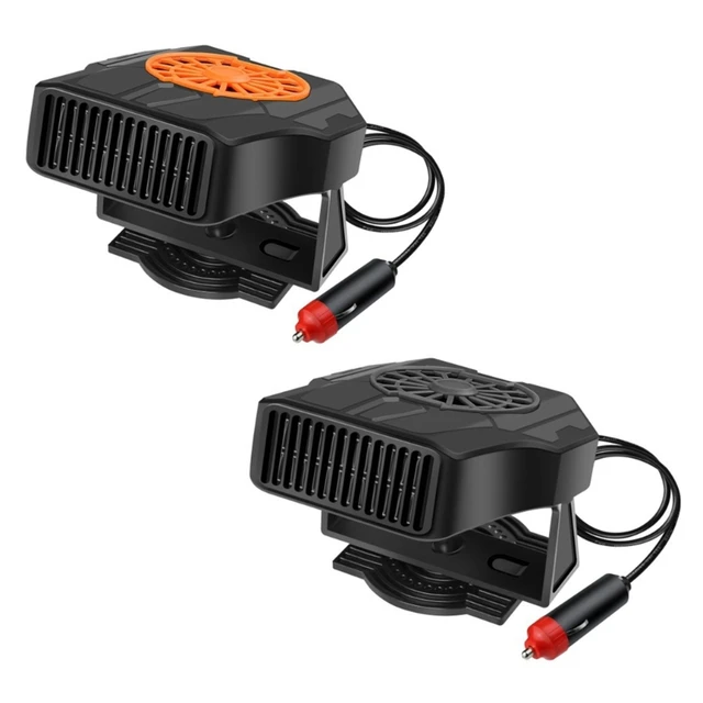 Quick Heat up and Defogging 12V USB Car Heater Fan for Clearer Visibility
