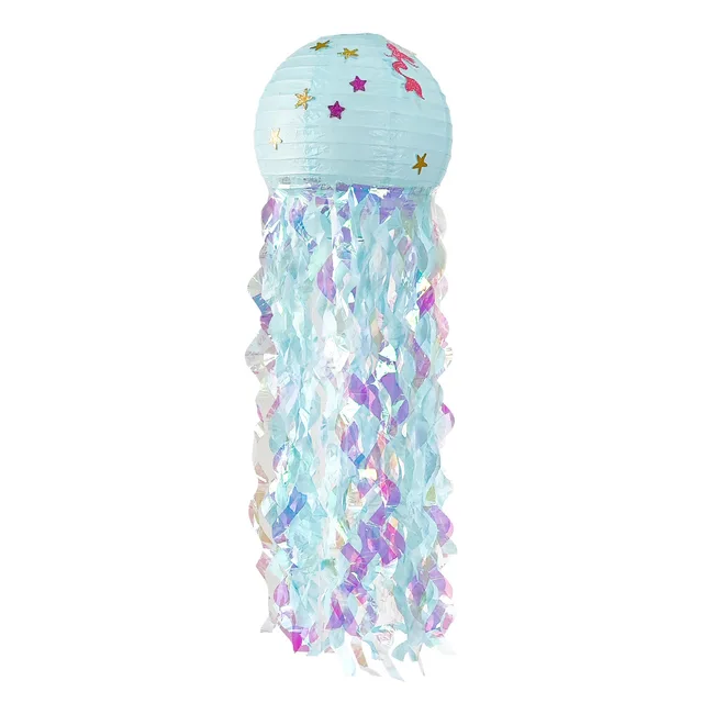 4.5m Mermaid colorful Bubble Garland Hanging Starfish Jellyfish