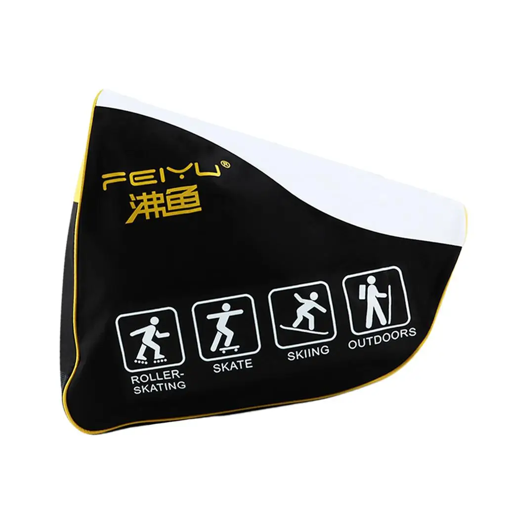 MagiDeal Large-capacity Portable Durable Roller Skating Ski Boot Bag Snowboard Equipment Shoulder Bag 
