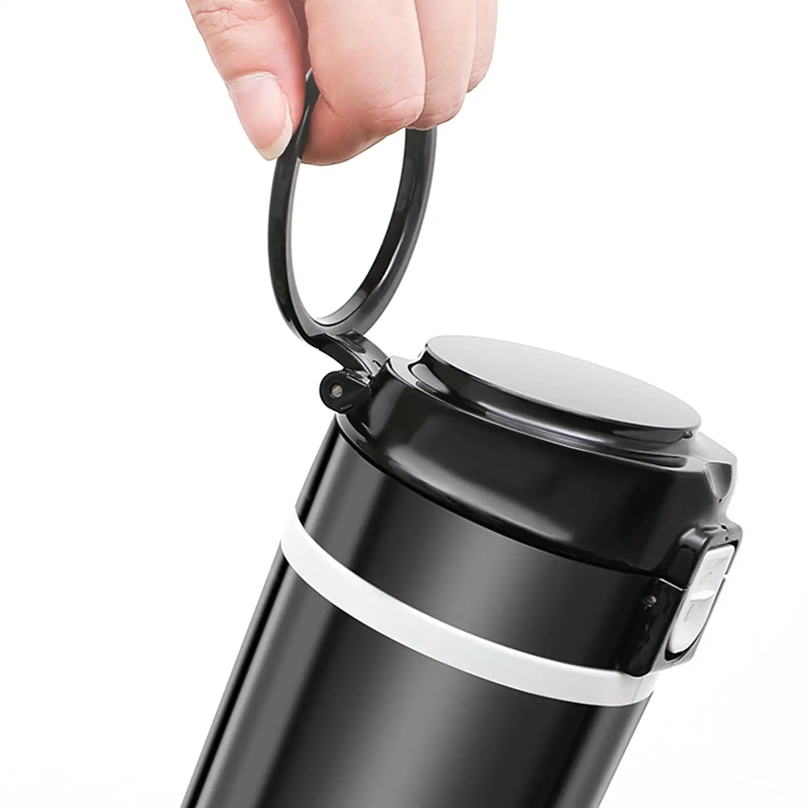 Car Electric Drinking Cup Travel Kettle 0.5L 9x2.8inch for Business Man