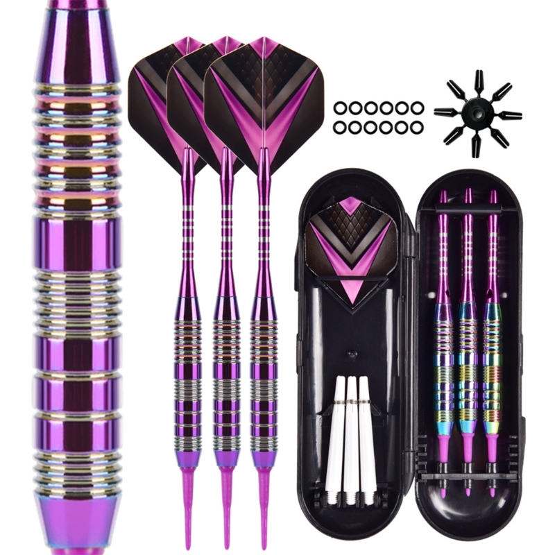 Title 3, Soft Tip Darts Colorful Electroplating Darts wi...