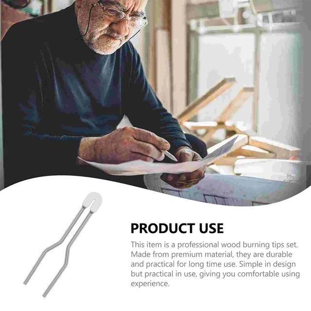 23Pcs Pyrography Wire Tips Heat Resistant Wire Pen Head Set Nickel