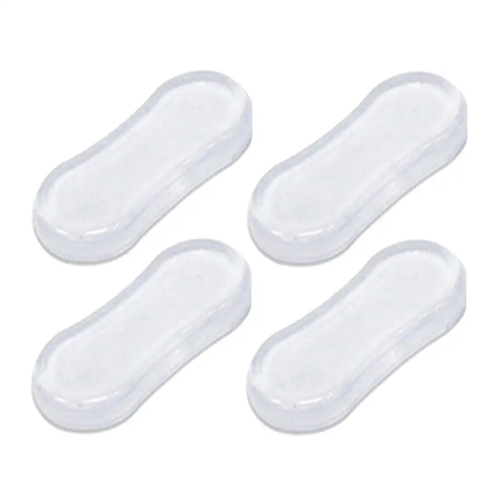 4Pc Universal Bidet Toilet Seat Bumpers Buffers with  Adhesive