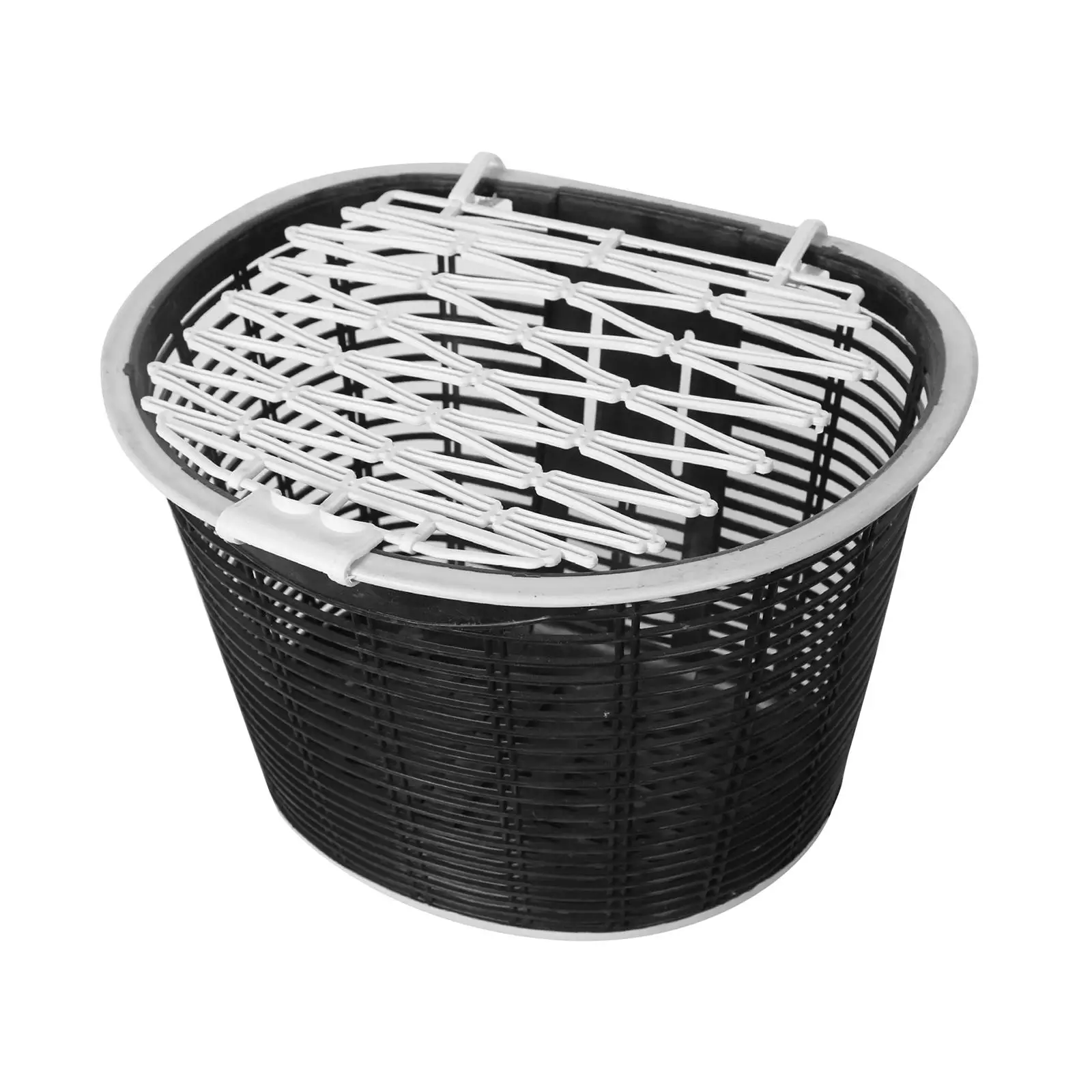 Bike Basket Easy to Install with Cover Detachable Bicycle Basket for Travel Balance Bike Mountain Road Bike Outdoor Equipment