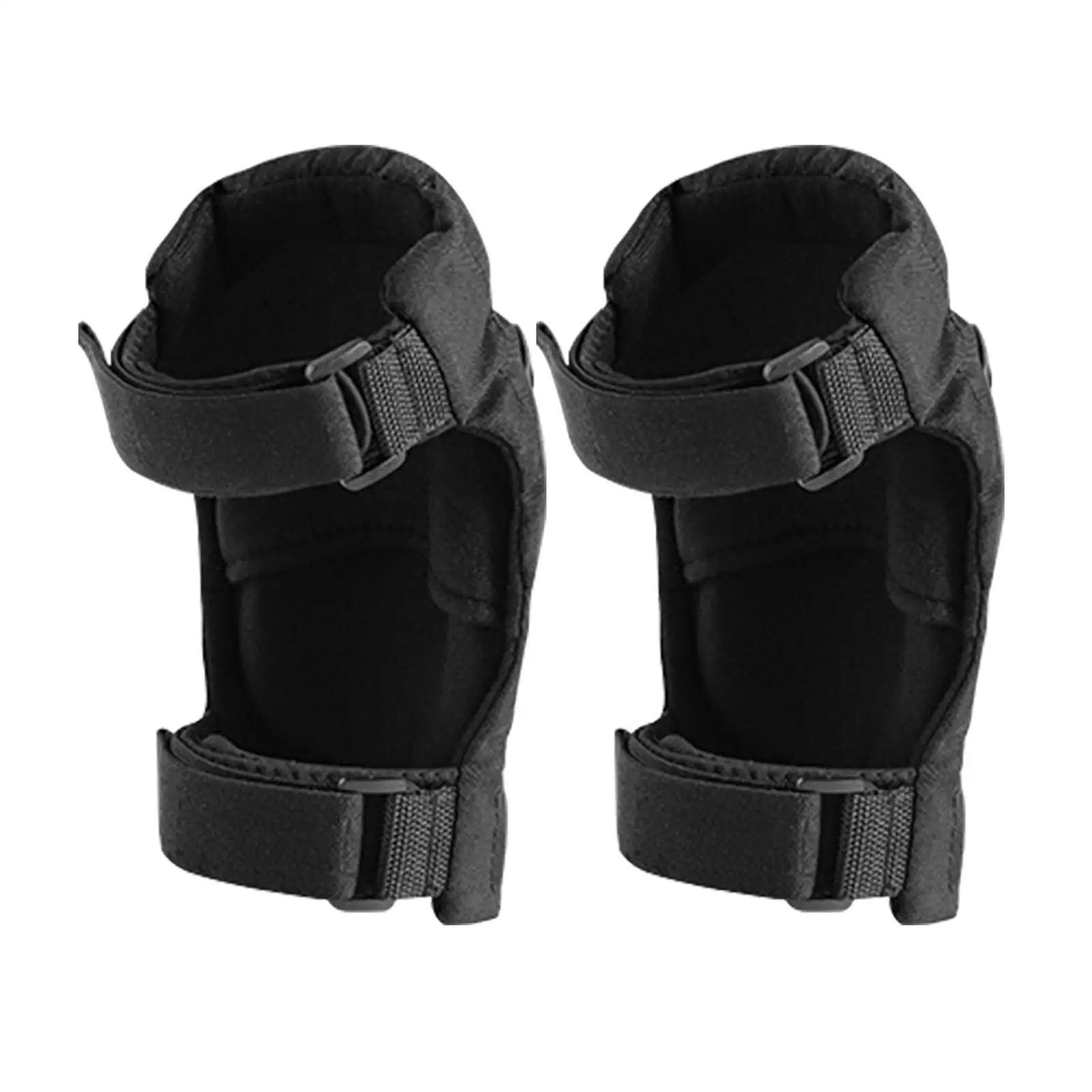 2Pieces Motocross Knee Guard Protector, Breathable, Flexible Knee Support,