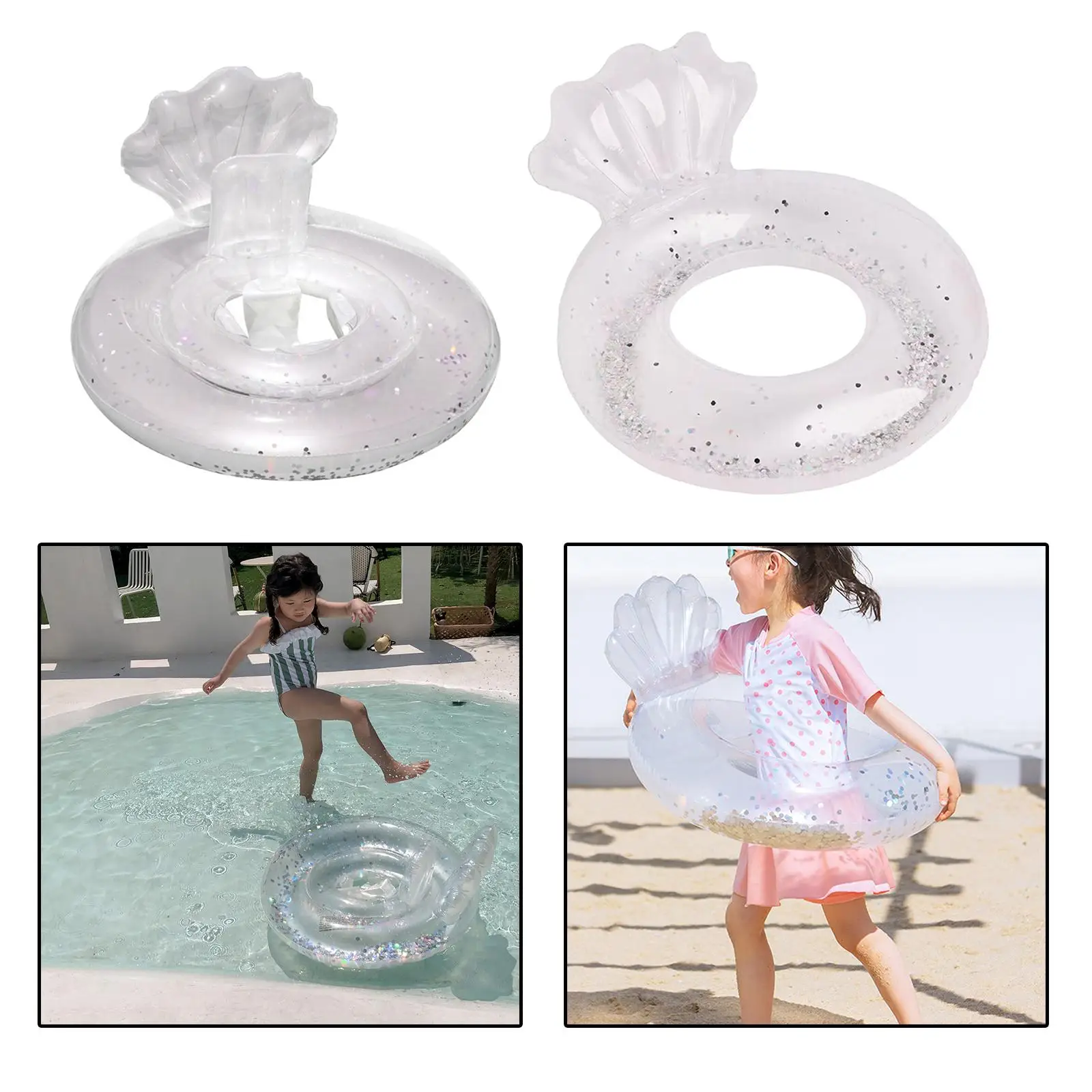 Inflatable Baby Floats Safety Infant Float Circle for Floating Training Baby