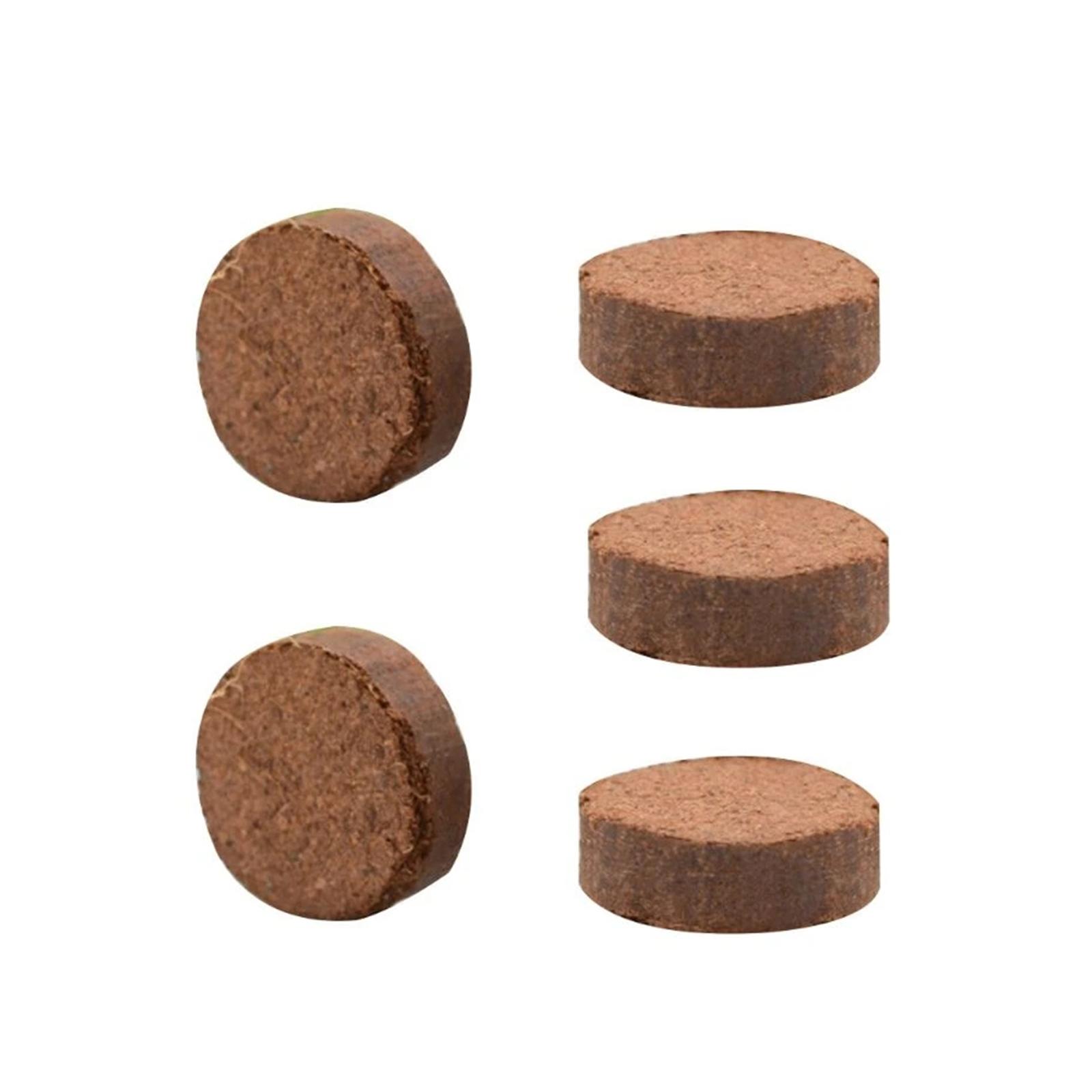 5 Pieces Coconut Pith Block Coconut Coir Starting Mix Compressed Base Garden Soil for Backyard Garden Home Farm Indoor