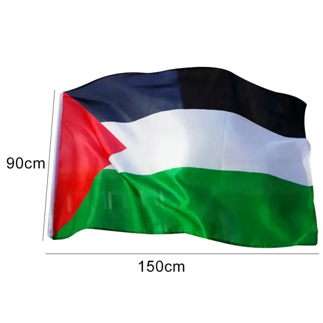 Palestine Flag 150 x 90cm High Quality Polyester hanging Gaza