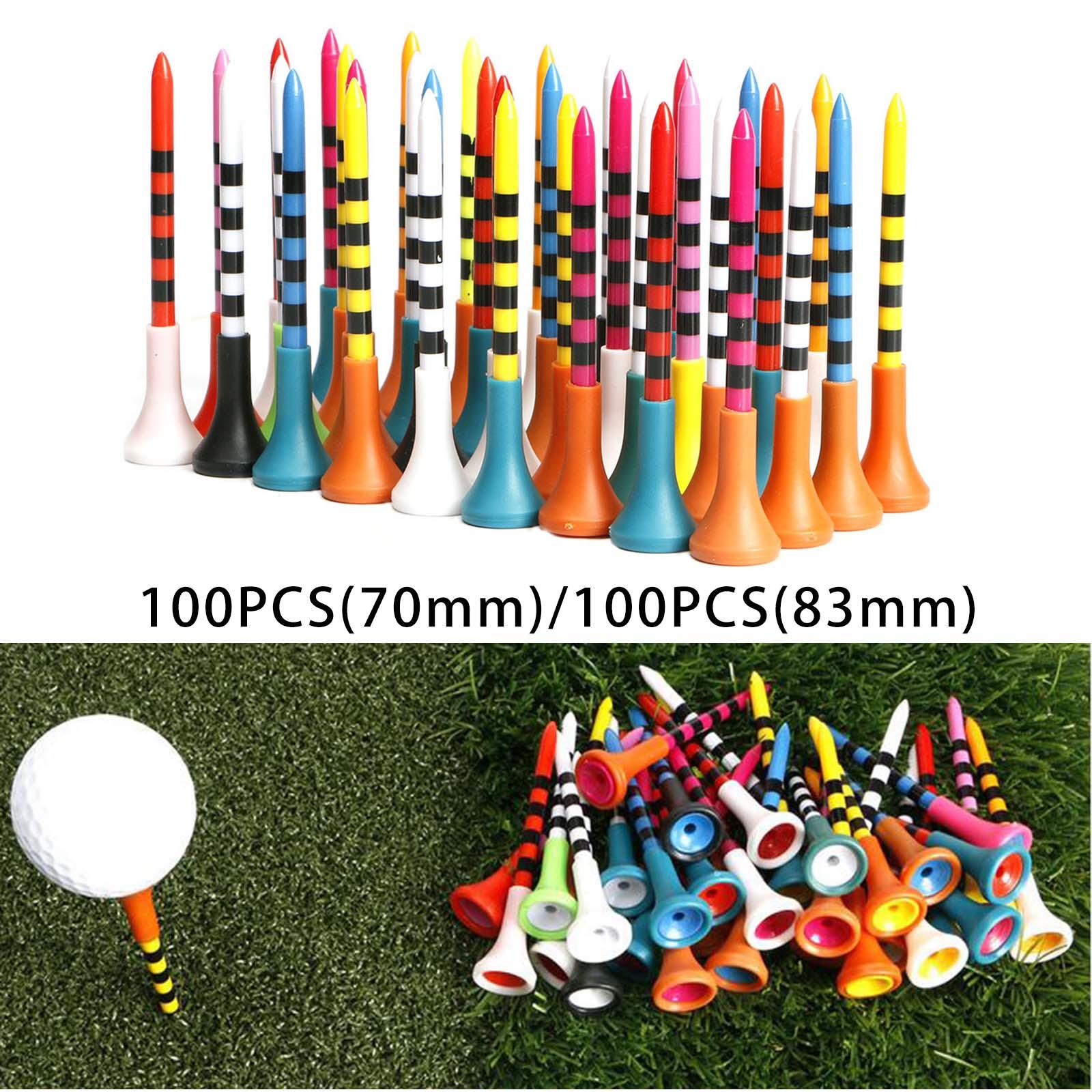 Rubber Golf Tees Unbreakable Professional Reusable for Practice Training Durable Outdoor Supplies Sports Accessories