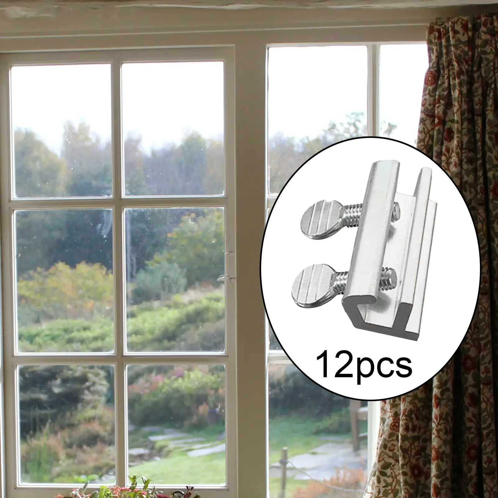 Sliding Door Window Locks Removable Adjustable for Office Living Room Window