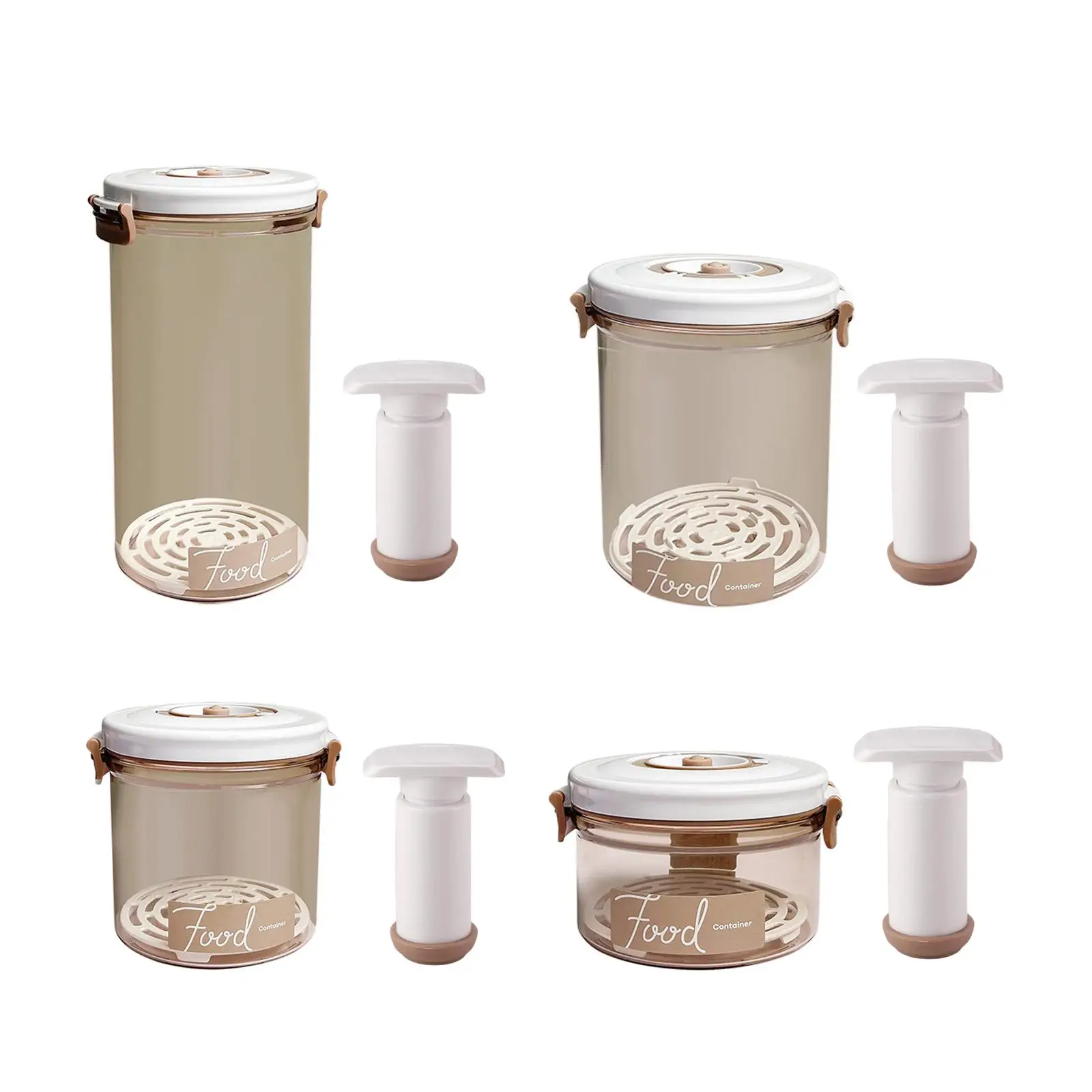 Vacuum Containers for Food Storage Portable Vacuum Sealer Vacuum Seal Food Storage Container with Lid for Marinating