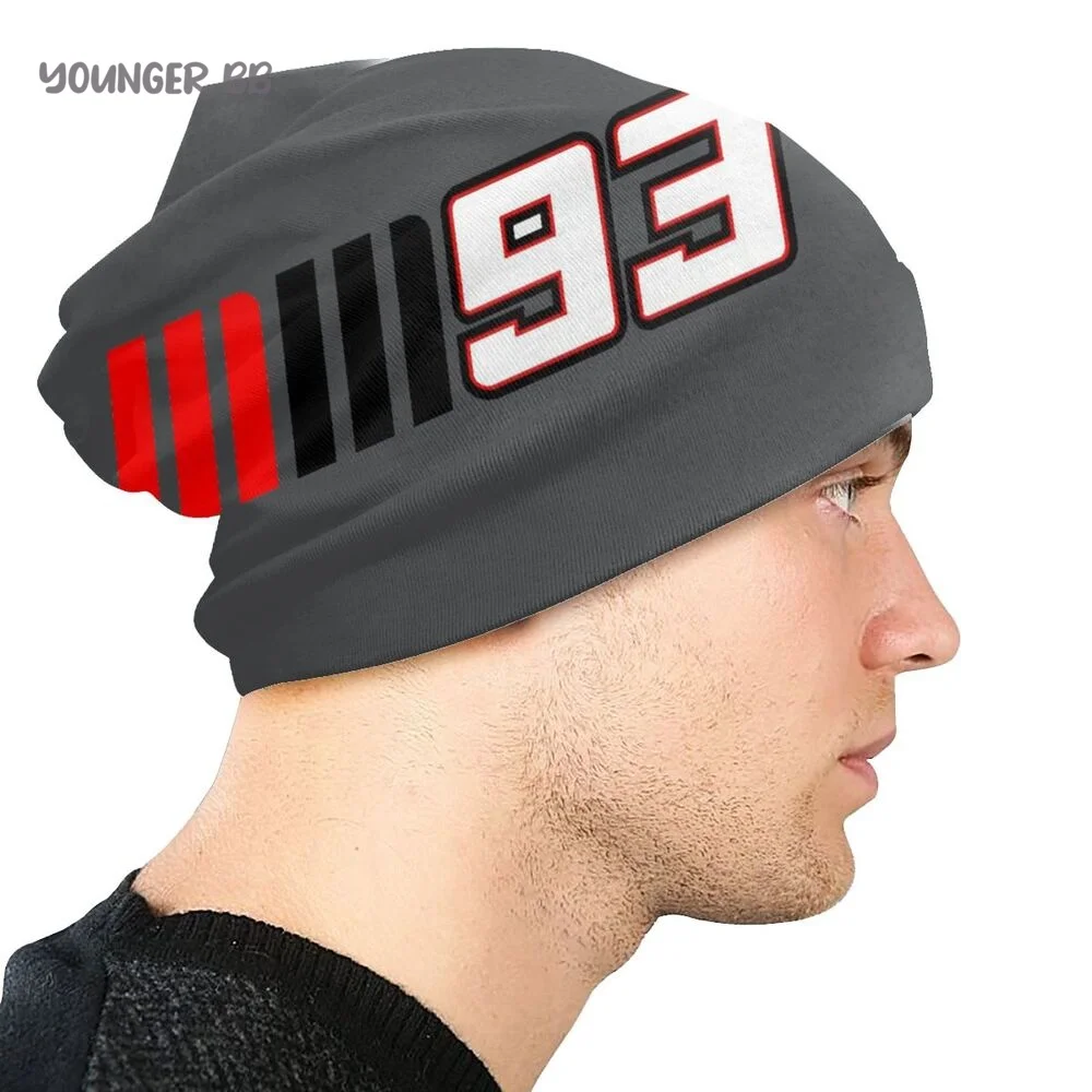 Bonnet Hats Rossi F1 Motorcycle racing Men Women's Knitting Hat MM 93 Winter Warm Cap Beanies Thermal Elastic Caps