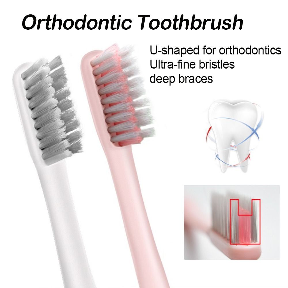 Best of Orthodontic Toothbrush Dental Cleaning Silicone Tooth Brush Soft Bristles Toothbrushs Interdental Brushs Brace Clean Reviews & Tips