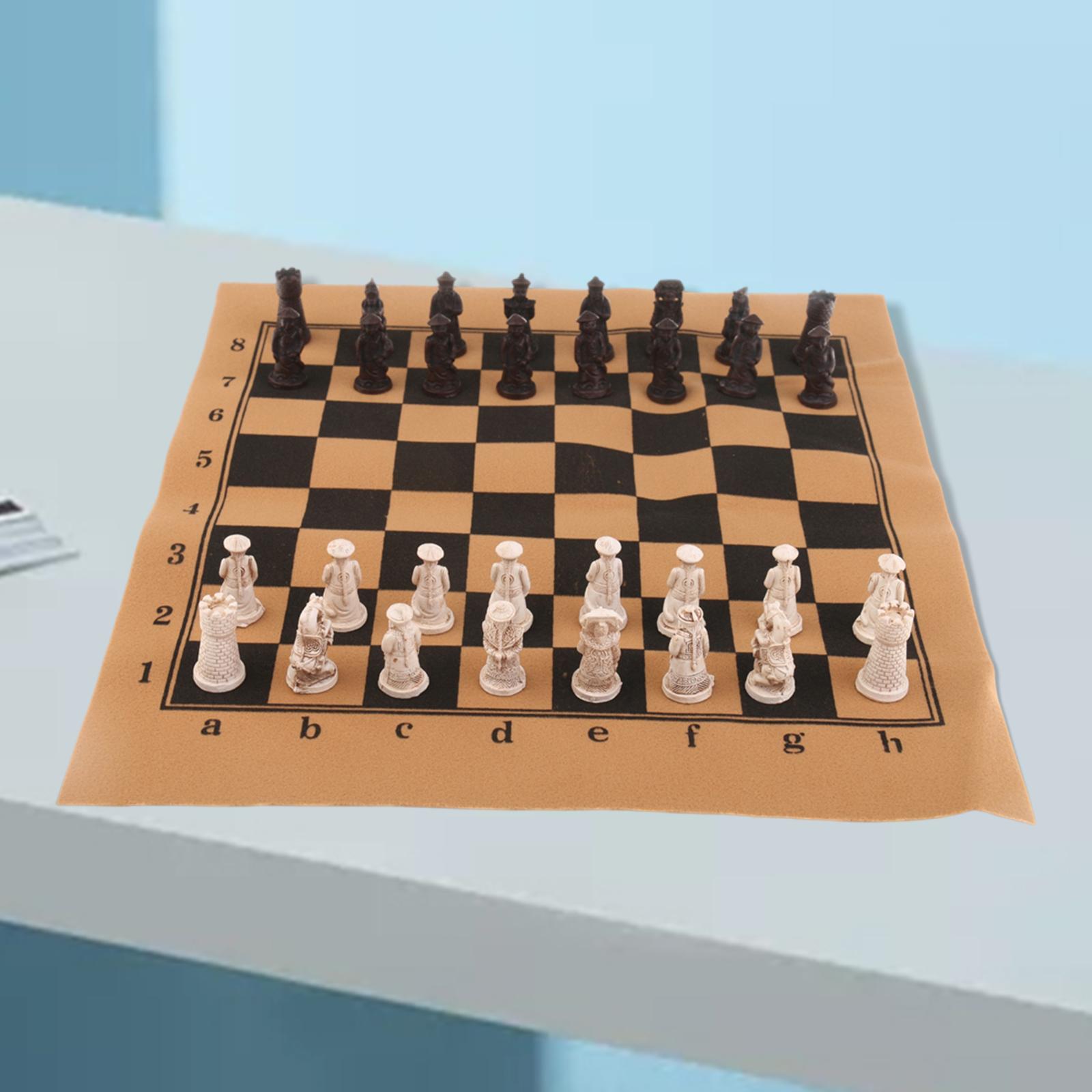 Retro Chinesischen Schach Stück Set Brettspiel Folding Schachbrett  Strategie Spiel Freizeit Spielzeug Qing Soldaten Schach für Unterhaltung| |  - AliExpress