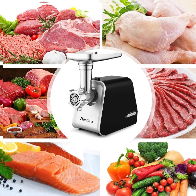 Title 11, 2000W Electric Meat Grinder, Heavy Duty Meat Gr...