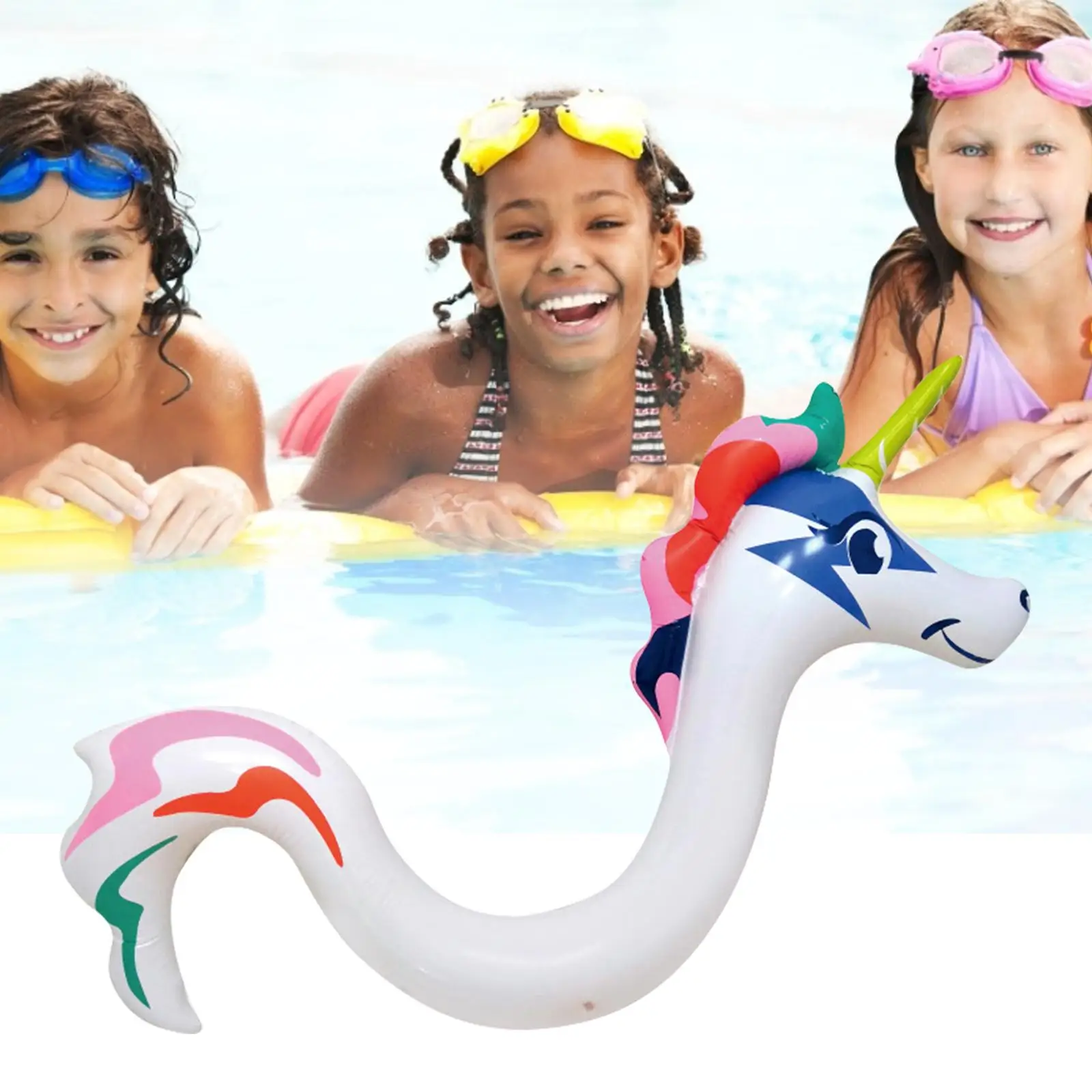 Summer Inflatable Floating Noodle Swimming Pool Beach Water Toy Indoor