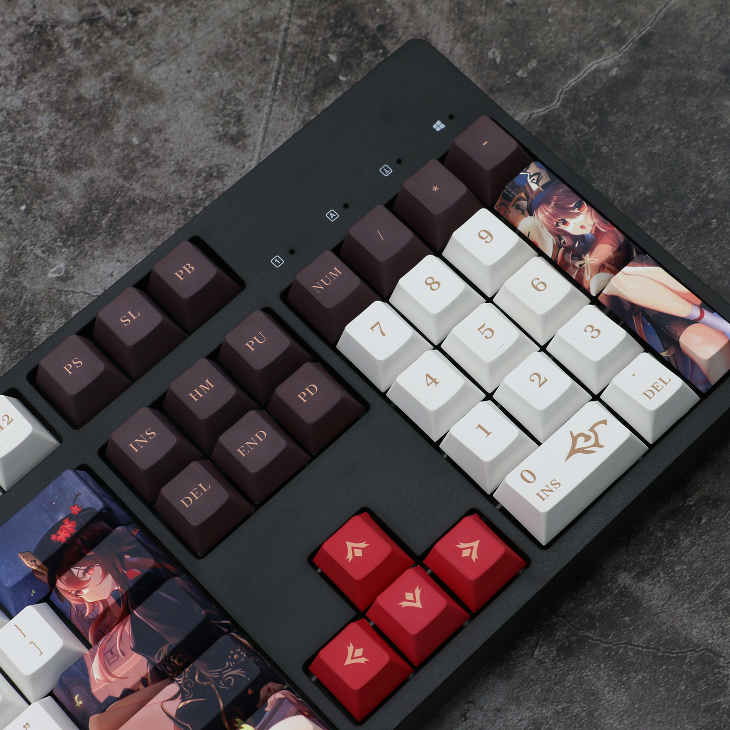 keycaps bonito anime gaming girl para cherry