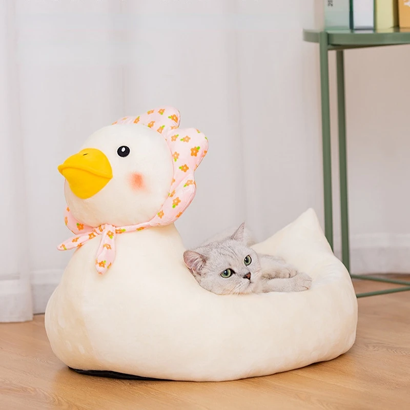 duck design cute beds for cats