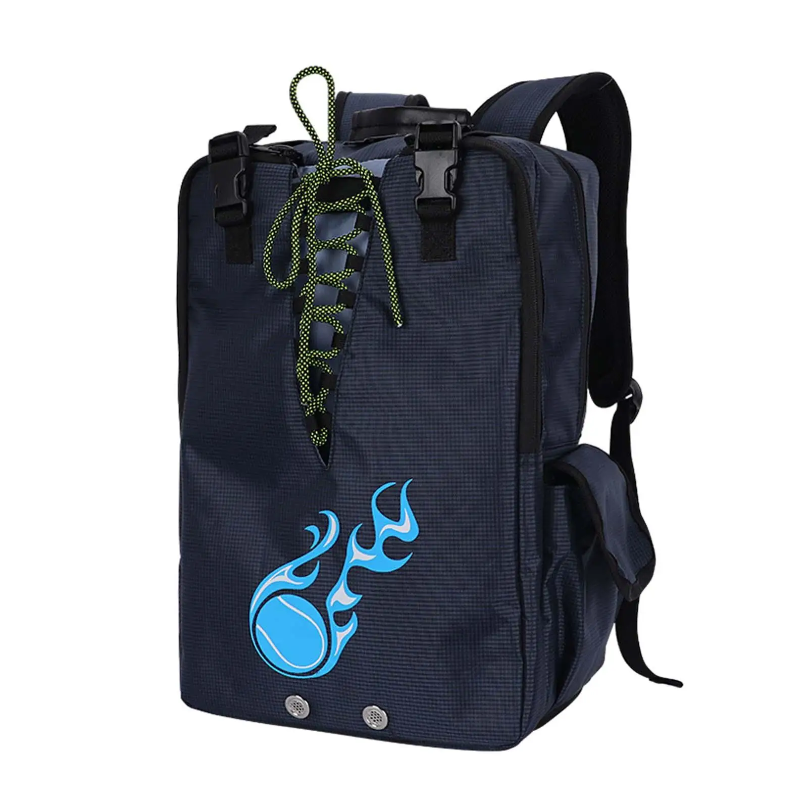 Tennis Bag Breathable Large Sports Backpack for Squash Pickleball Badminton
