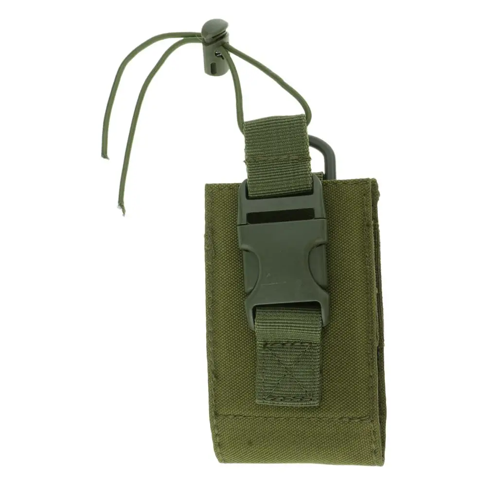 Molle Belt Radio Pouch Waist Bag , Camping Hunting