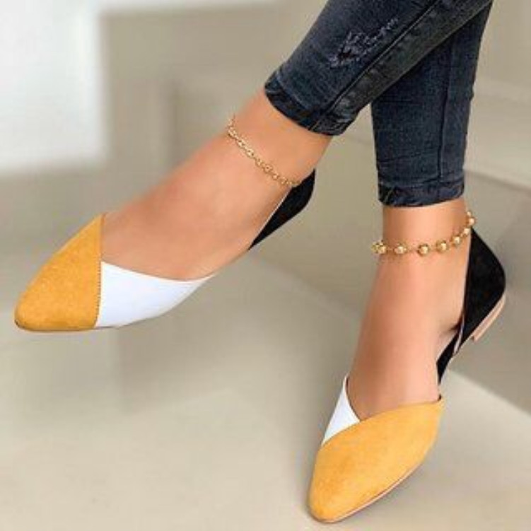 Women Flats Square Toe Daily Loafers 