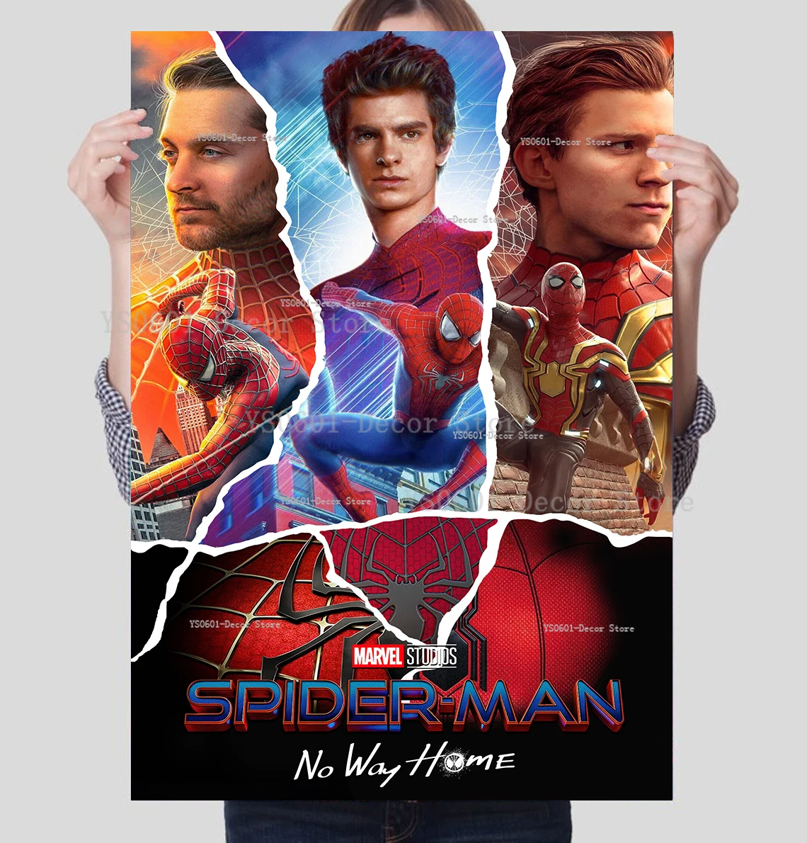 Marvel Posters Spiderman Way Home | Canvas Living Room Decor | Canvas Mural  Pictures - Painting & Calligraphy - Aliexpress