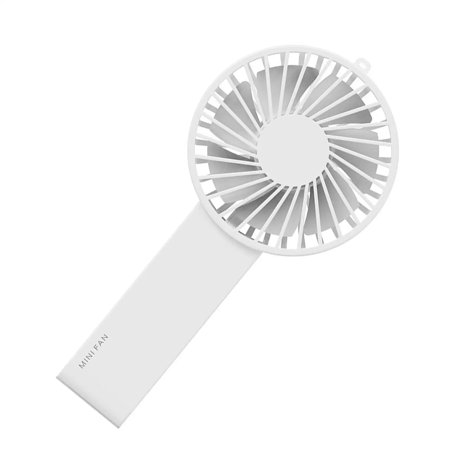 Portable Handheld Fan Silent Personal Folded Bracket Cooling 3 Gear Adjustable Table Fan for Camping Home Travel Car