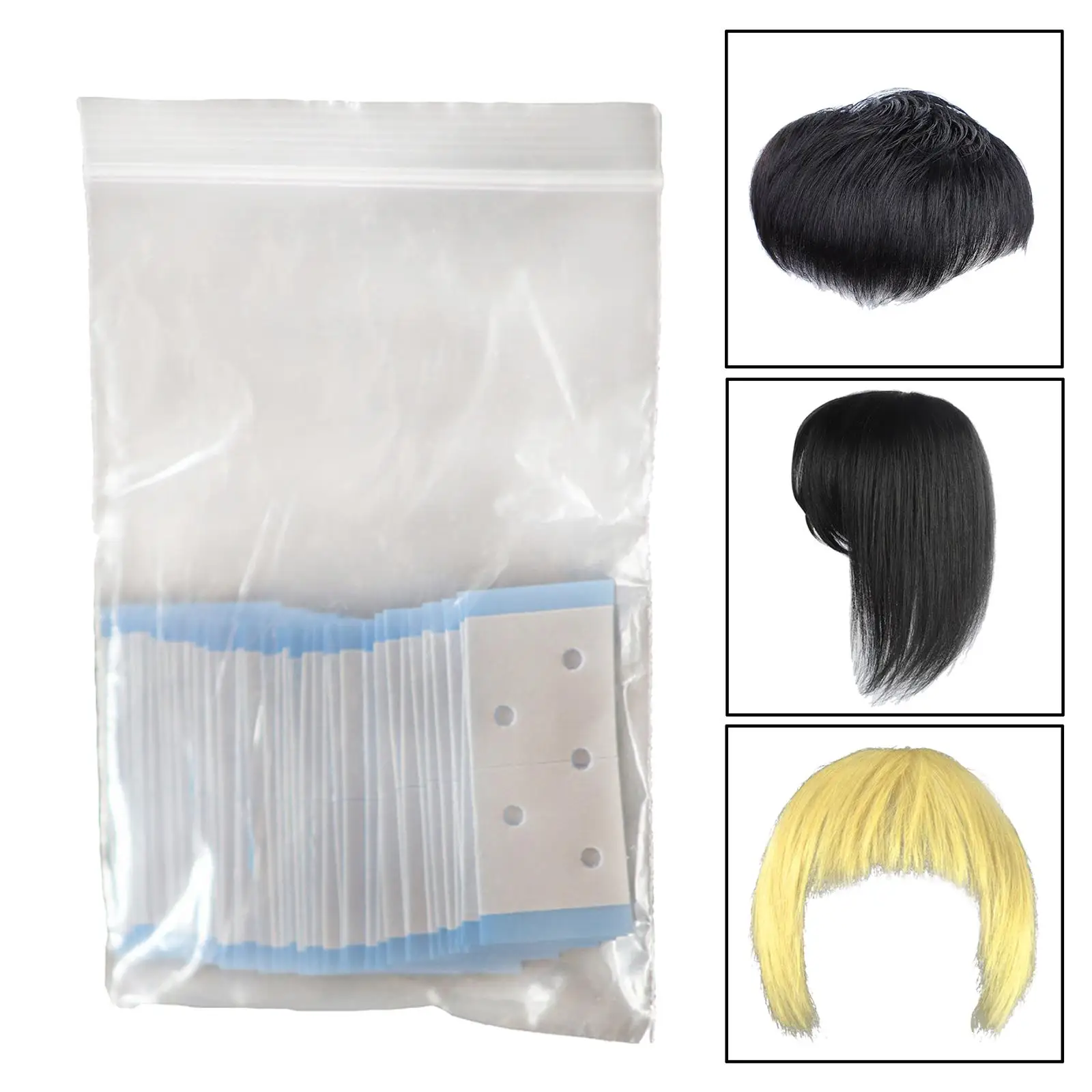 40Pcs Double Sided Hair Tape Beauty Tool Replacement Hair Extension Tape for Wigs Accessories Hair Extensions Tool