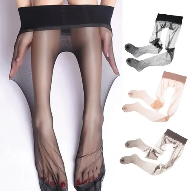 New Black White Bow Medias Mujer Nylon 10D Elastic Thin Tights Women  Pantyhose Sexy Collant Femme Seamless Female Stockings - AliExpress