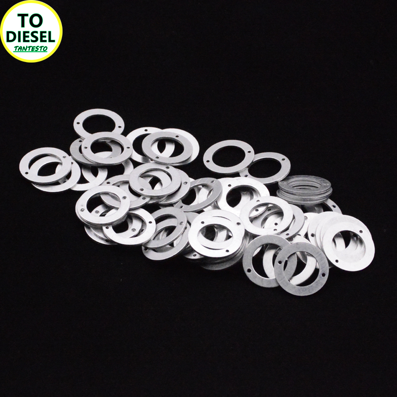 100 Stück 2-Loch-Aluminiumdichtungen für Diesel-Einspritzdüsen (CRIN) – Detail 1