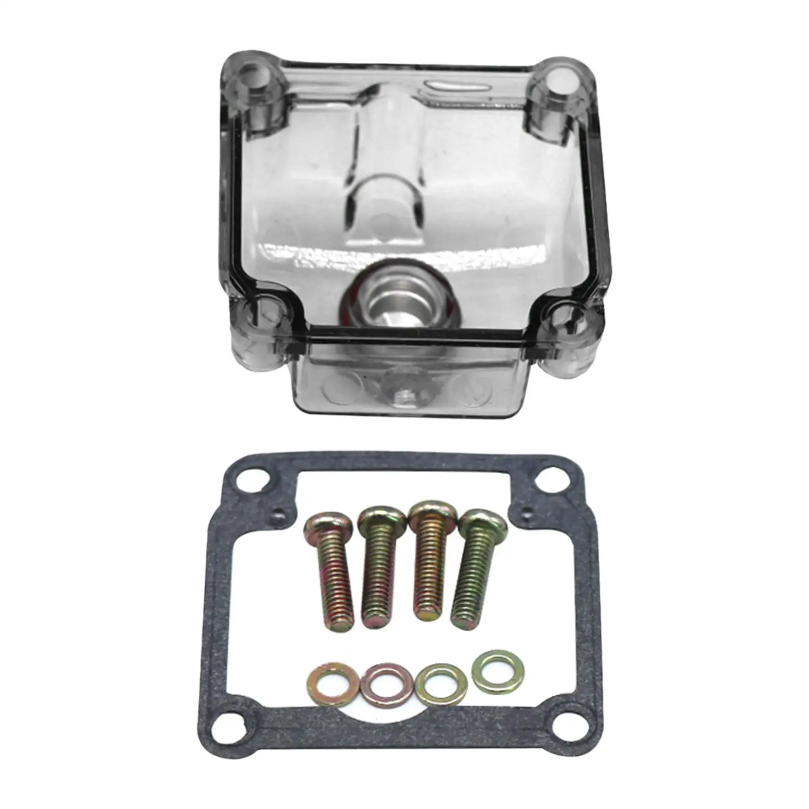 Carburetor Float Bowl Chamber Accessories with Gasket and Mounting Screws Fit for Dellorto Phbg High Performance Durable