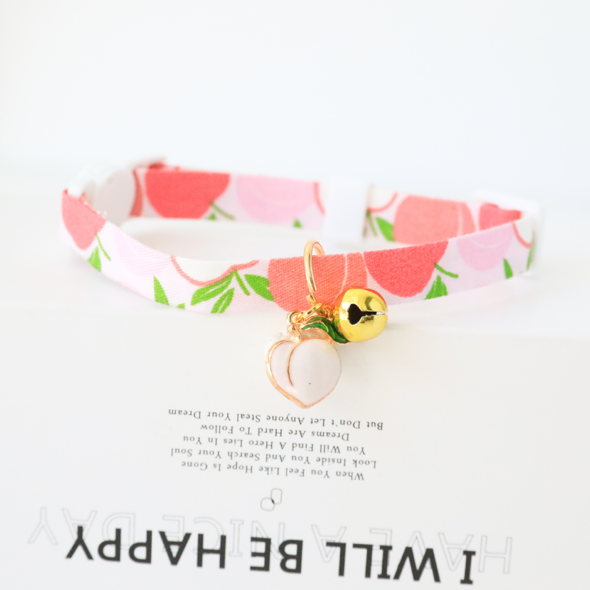 Title 3, Cute Cartoon Fashion Cat Collar Adjustable Cloc...