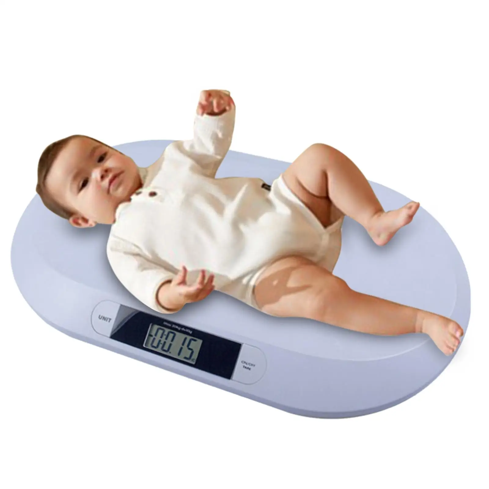 Smart Baby Scale Max 44.1lb LCD Display Accurate Multifunction for Infants