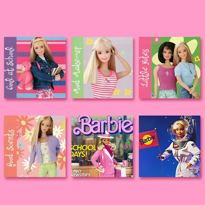 ヴィンテージ レトロ Barbie バービー ウォールステッカー 海外 子供部屋 ショッピング安い