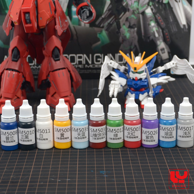 Spraying Paint Pigment Model Colouring Sm Water-based Paint Gunpla Gundam  Pastic Environmental Water-based Group Sm500356 - 3d Printer Parts &  Accessories - AliExpress