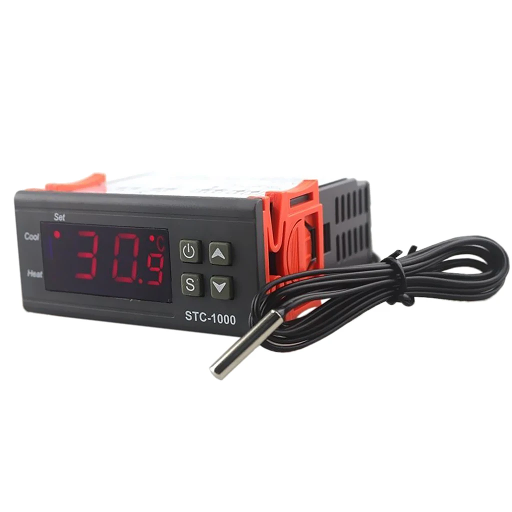 STC Pre- Electronic Heating Temperature Controller And Digital Controller for Aquarium, Germination, , Hatchin